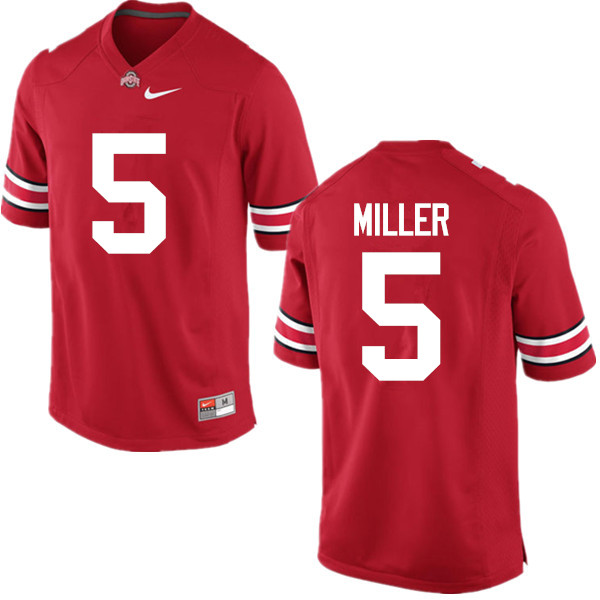 Ohio State Buckeyes #5 Braxton Miller College Football Jerseys Game-Red